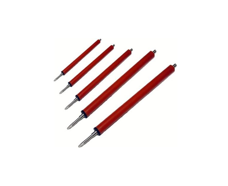 HP Premium Lower Fuser Pressure Roller for HP-1010 / M1005 / 1015 / 1018 / 1020 / 3015 / 3020 / 3030 Single Color  (Red) (PACK OF 5)