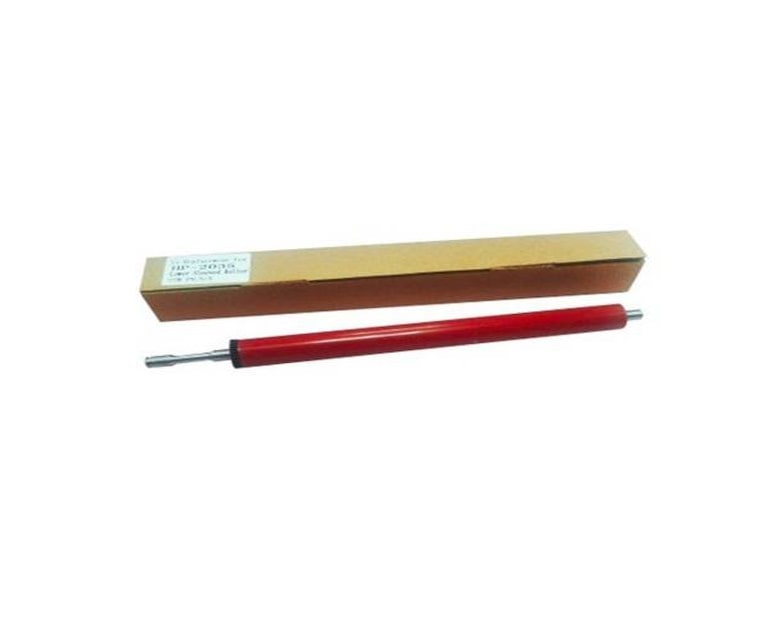 HP Lower Sleeved  /  Pressure Roller For Hp 2030 / 2035 / 3035 / 2050 / 2055 / 400 / 401 Cart Ce505A / 280A Single Color  (Red)