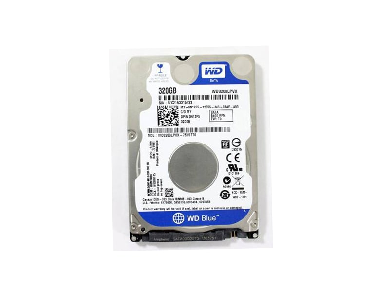 WD SATA Best Quality / 320 GB Laptop Internal Hard Disk Drive (Solid Performance and reliability.)