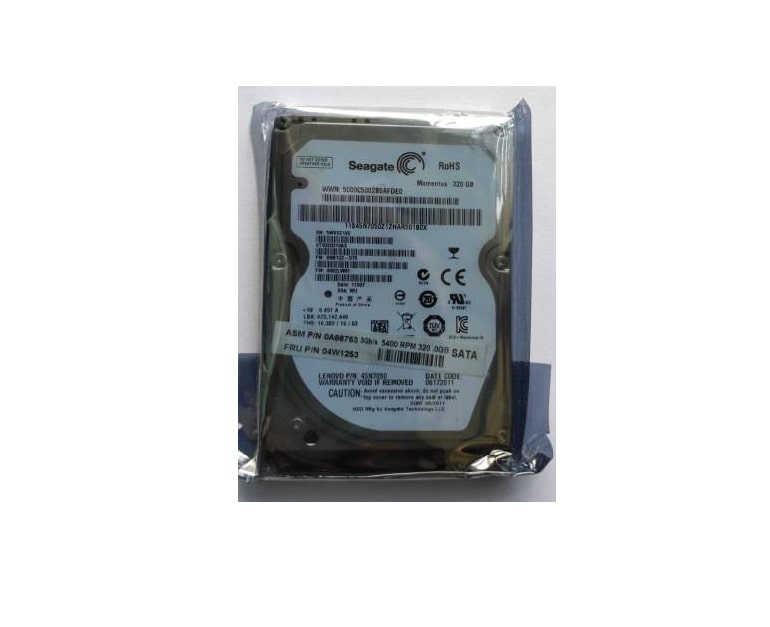 Seagate 320 GB / Laptop Internal Hard Disk Drive (ROHS)